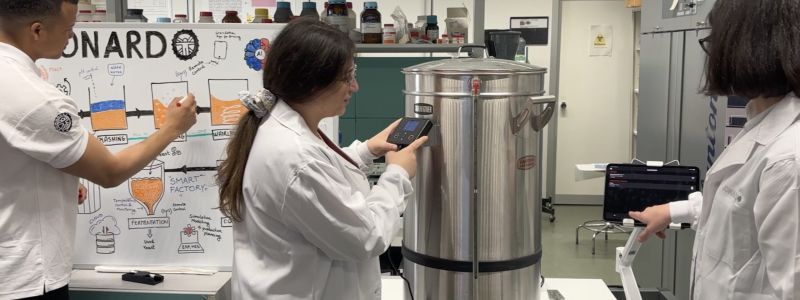 Birra 45C scaled 0197aba9 - Home - 34 Unical, il microbirrificio digitale usa IA e realtà aumentata