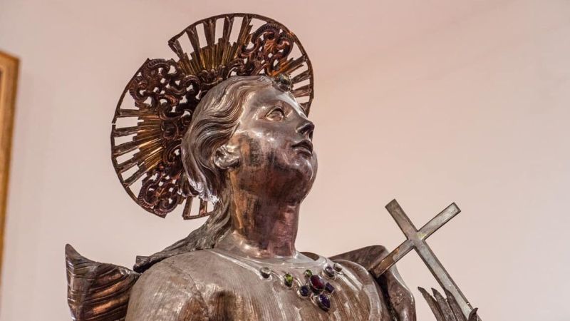 La statua di Santa Domenica a Tropea presto al suo antico fasto