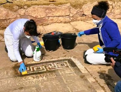 Giornate FAI, a Capo Colonna lo svelamento eccezionale del Mosaico dei delfini