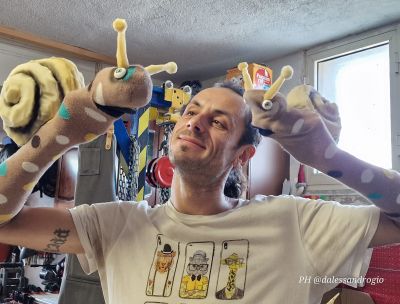 Angelo Gallo maestro burattinaio ph @dalessandrogio 3 3f51aa71 - Home - 37 Il Puppet Show di Angelo Gallo ‘Nel Campus delle Meraviglie’