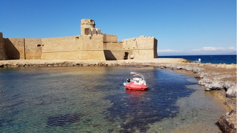 La Fortezza nell’area marina protetta “Capo Rizzuto” (VIDEO)