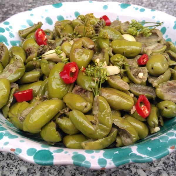 Le olive “ammaccate” di Cleto