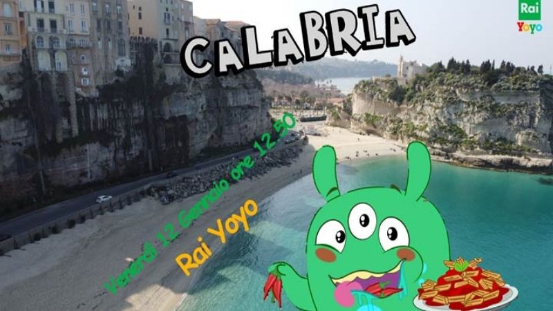 Go Go Around Italy, la Calabria nella serie animata di Rai Yoyo