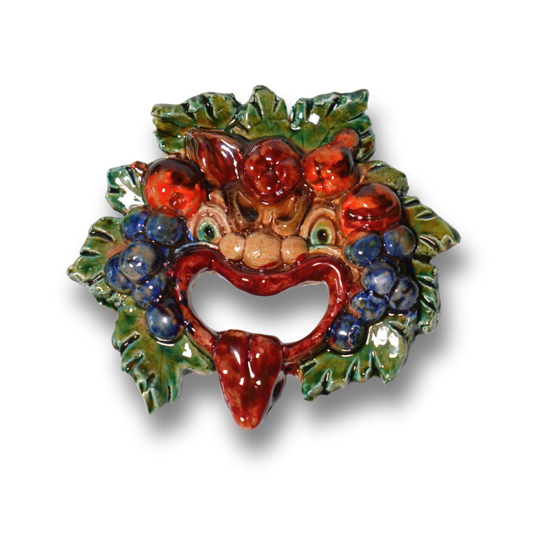 maschera piccola 7bd49c4d - Home - 20 Acquista online Maschera apotropaica realizzata a mano – Ceramica di Seminara