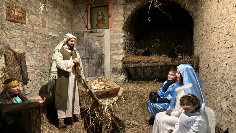 Aiello rivive la magia del Presepe Vivente