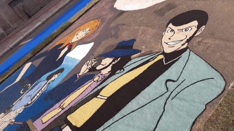 La magia del fumetto incontra l’arte effimera: l’Infiorata di Taurianova [FOTO]