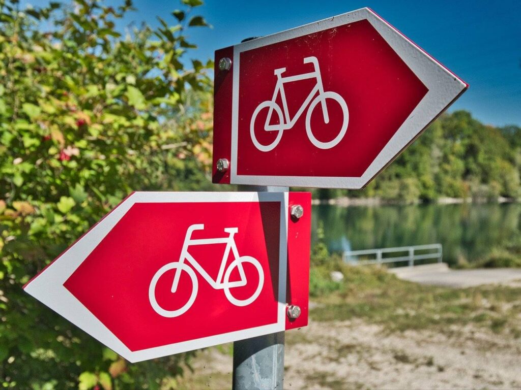 Ciclovia segnali direzione bici - Meraviglie di Calabria - 4