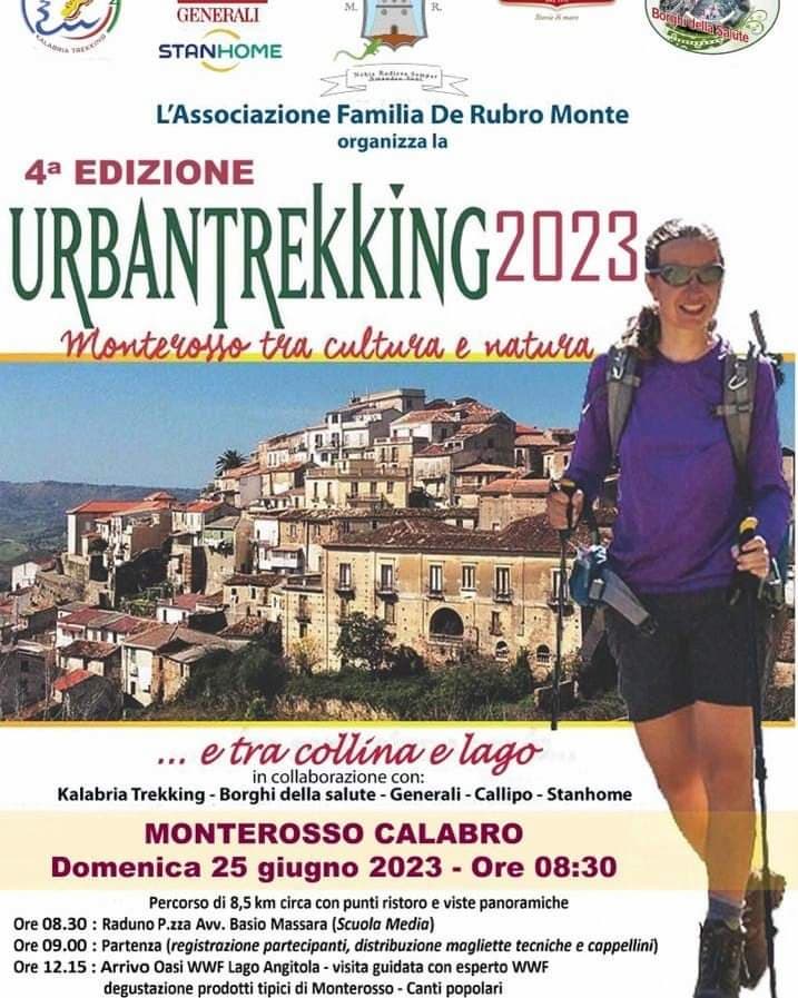 4° edizione Urban Trekking 2023 Monterosso Calabro 25 Giugno 2023 locandina - Meraviglie di Calabria - 20
