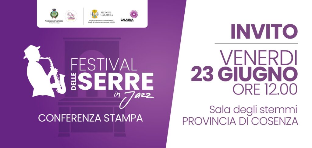 locandina Festival delle Serre in jazz - Meraviglie di Calabria - 2