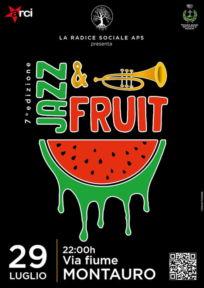 JazzFruit edizione 7 29 Luglio 2023 Montauro locandina - Meraviglie di Calabria - 2