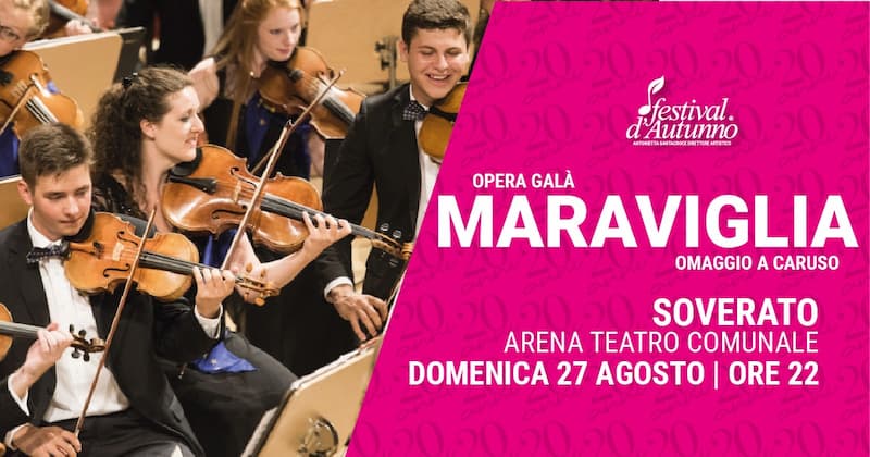 Maraviglia Opera Gala Omaggio a Caruso 27 Agosto 2023 Soverato locandina - Meraviglie di Calabria - 16