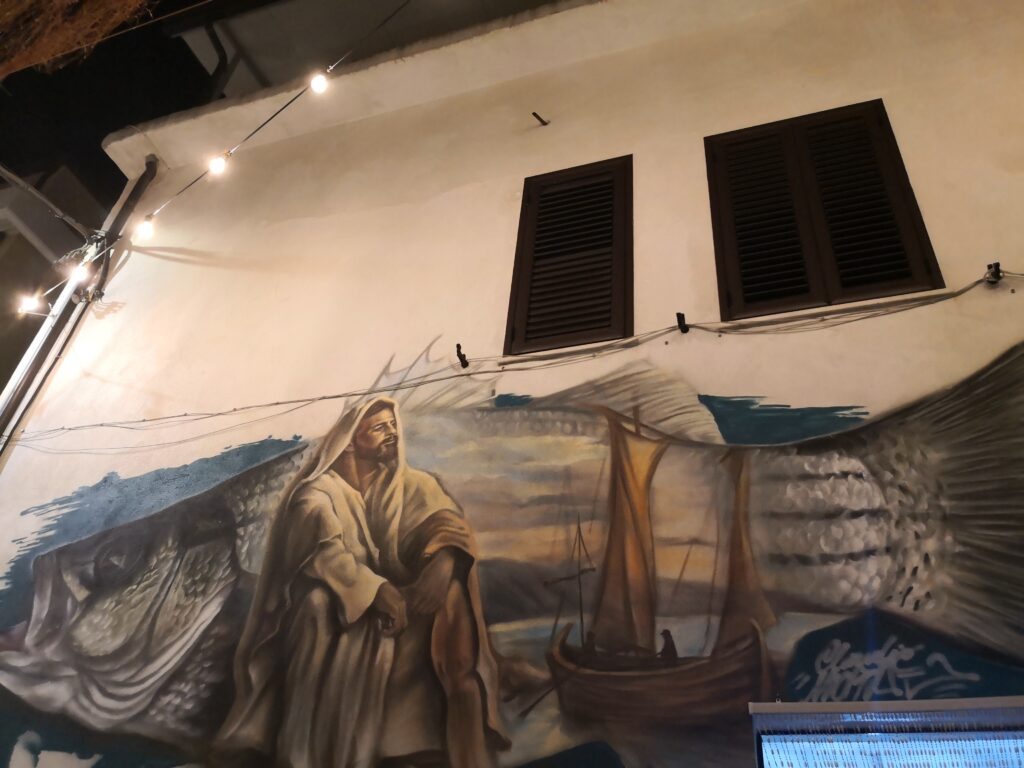 Murales Gesu Borgo marinaro Schiavonea 2022 - Meraviglie di Calabria - 4
