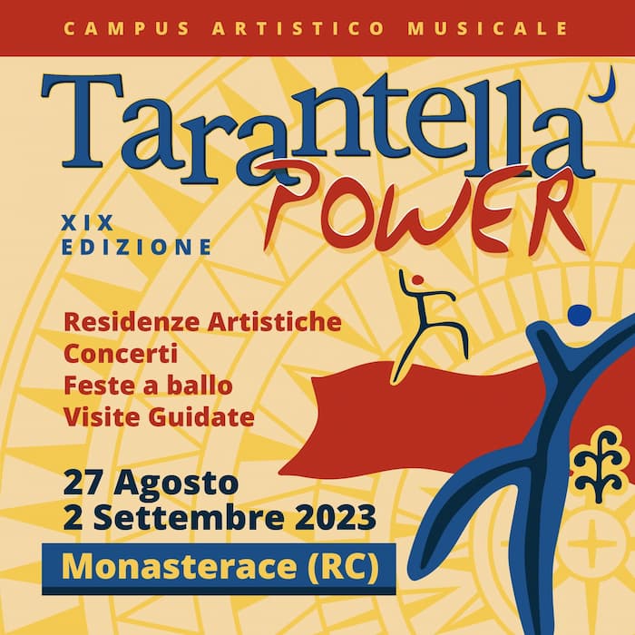 Tarantella Power XIX dal 27 al 2 Settembre 2023 Monasterace locandina - Meraviglie di Calabria - 18