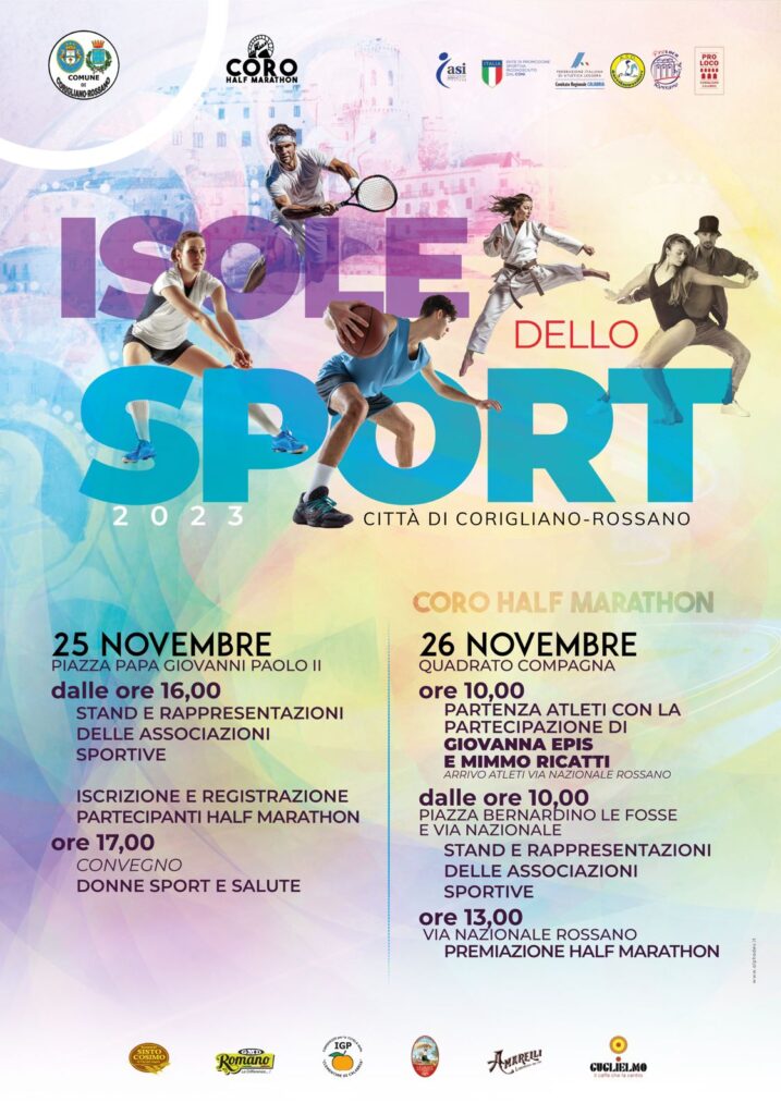 locandine isole dello sport - Meraviglie di Calabria - 2