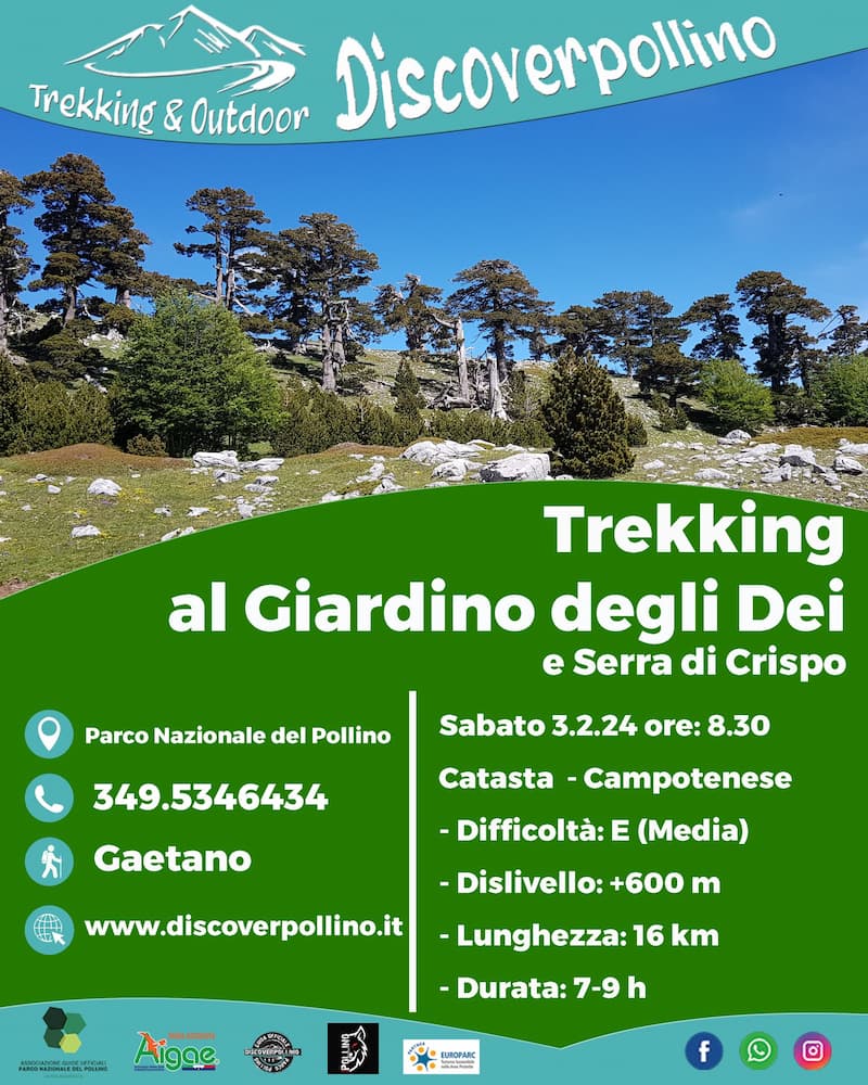 Trekking al Giardino degli Dei e Serra di Crispo 3 Febbraio 2024 Pollino - Meraviglie di Calabria - 2
