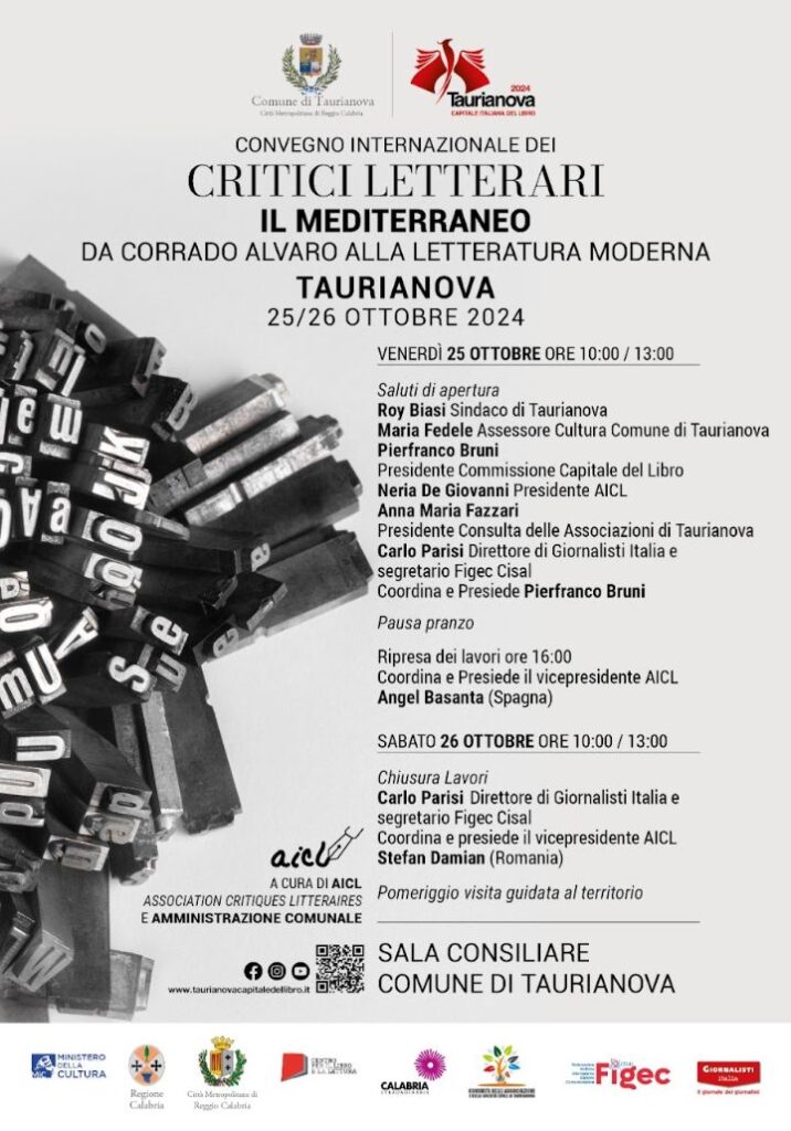 Locandina Convegno Internazionale Critici Letterari TCIL - Meraviglie di Calabria - 4