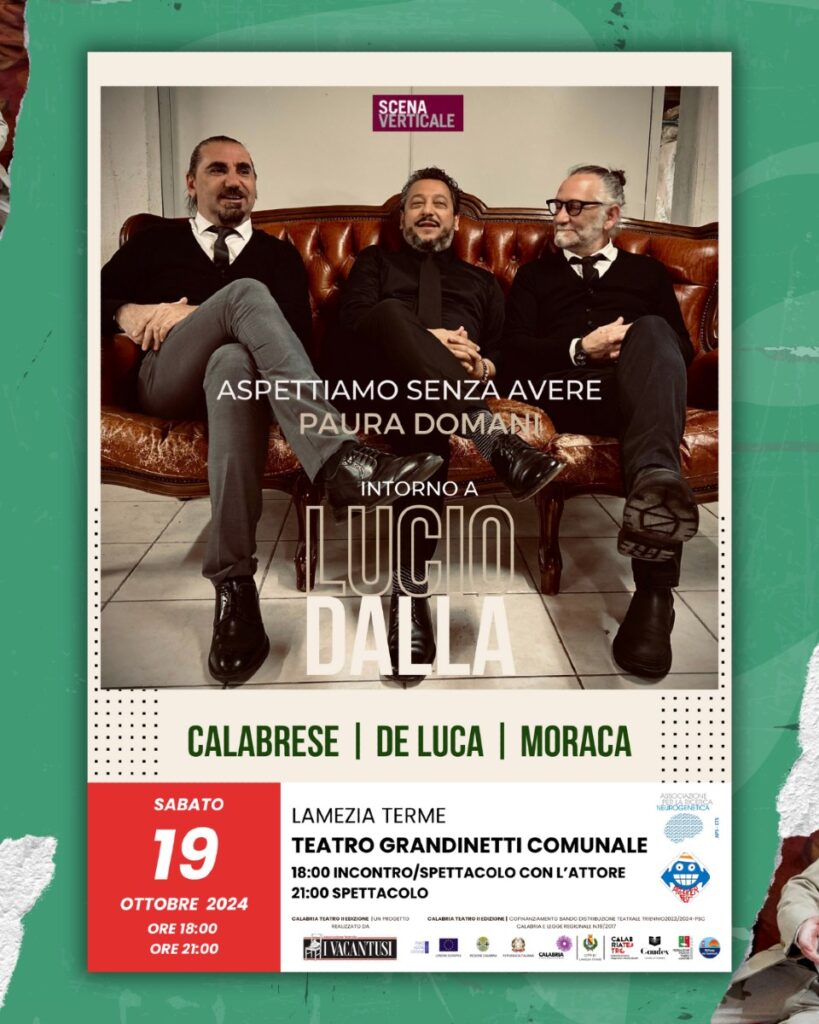 Omaggio a Lucio Dalla locandina - Meraviglie di Calabria - 14