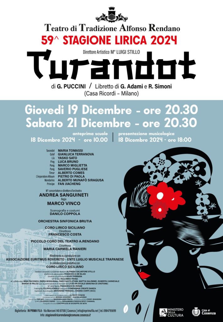 locandina Turandot - Meraviglie di Calabria - 4