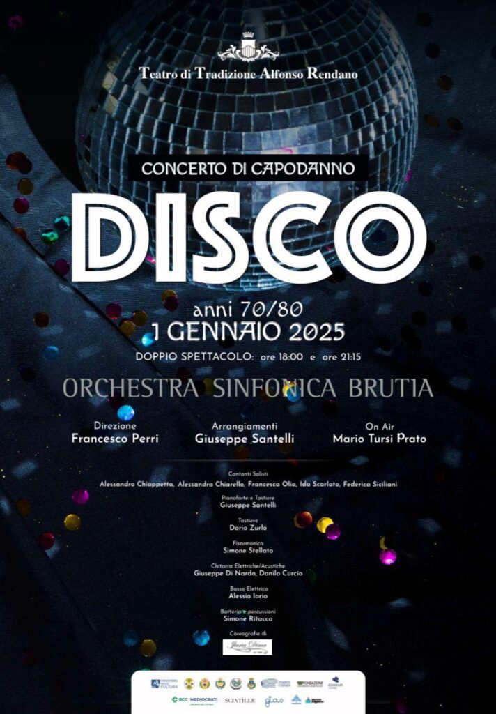 Concerto di Capodanno Disco al Rendano - Meraviglie di Calabria - 2